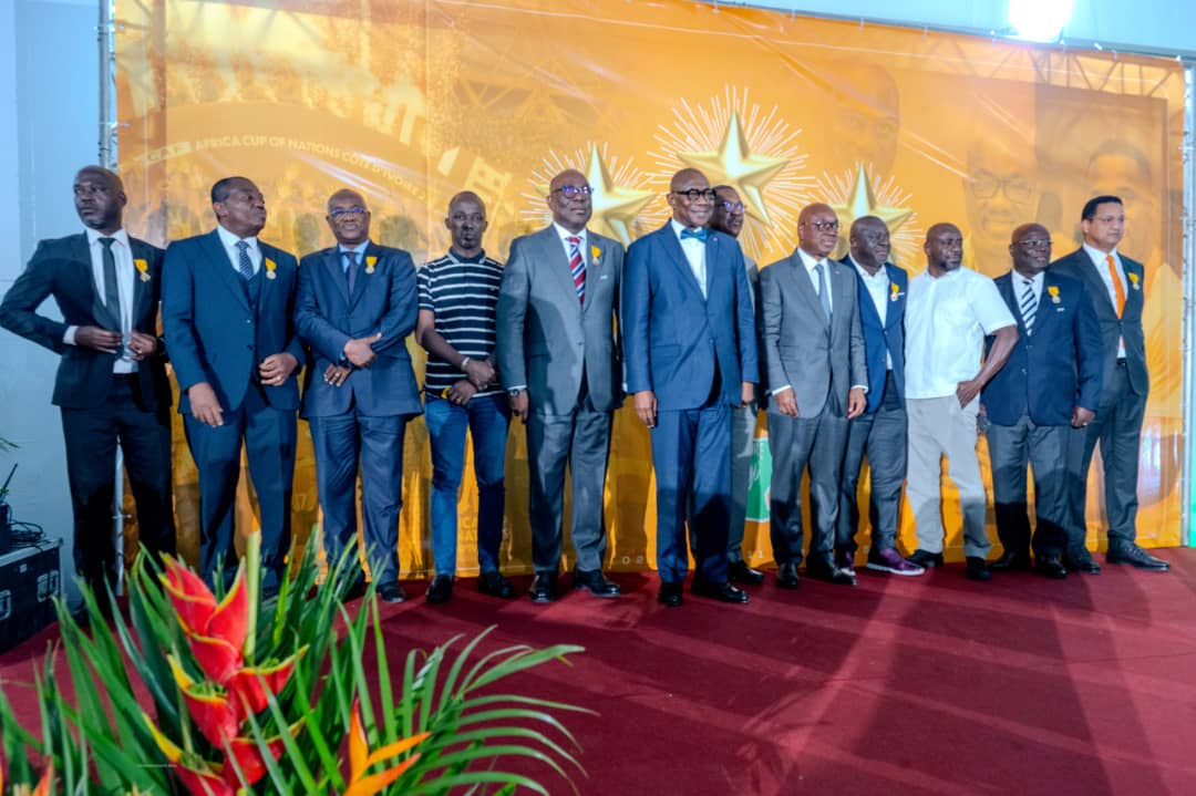 CÔTE D’IVOIRE / L'an 1 du sacre des Éléphants à la CAN 2023/ 57 DIRIGEANTS ET ACTEURS DU FOOTBALL DÉCORÉS DANS L'ORDRE DU MÉRITE SPORTIF.